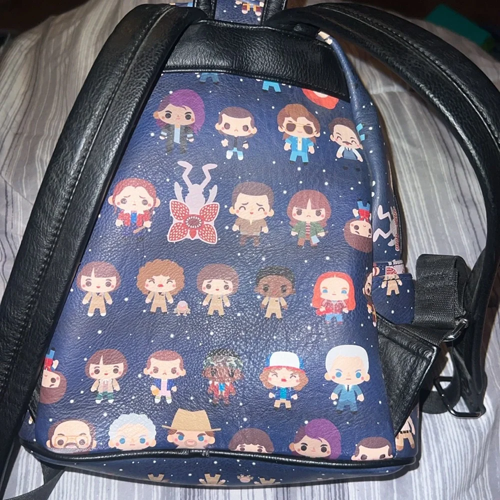 Stranger Things Loungefly Mini Backpack - Picture 2 of 3